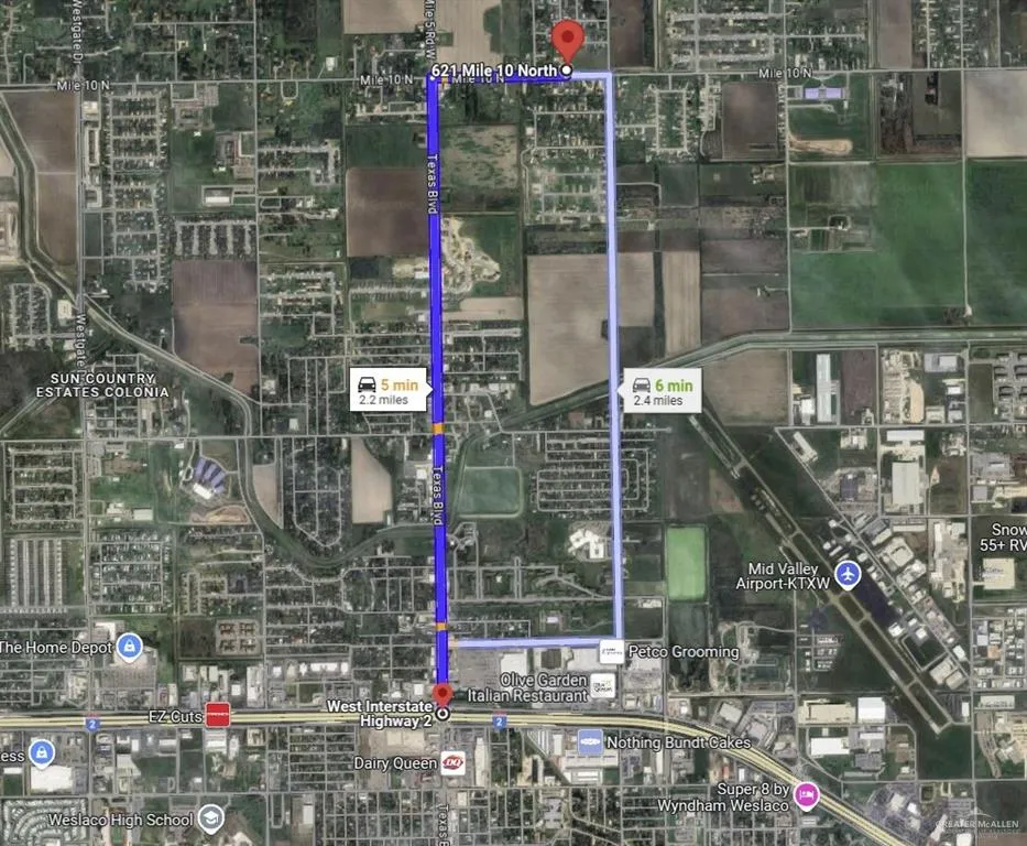 625 E Mile 10 N Weslaco, TX 78596