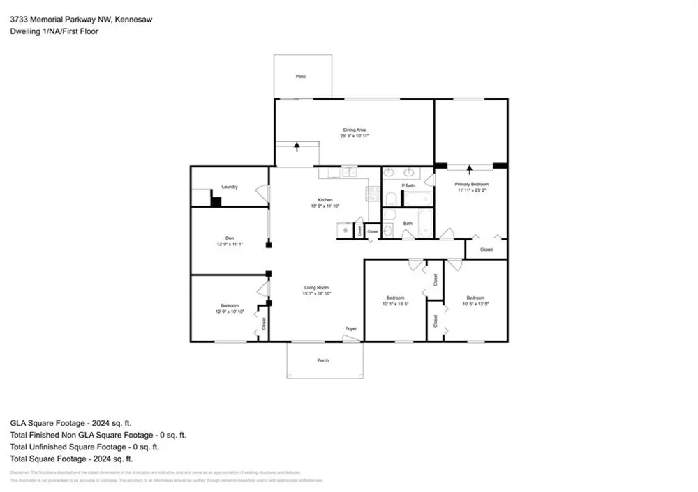 3733 Memorial Parkway NW Kennesaw, GA 30152