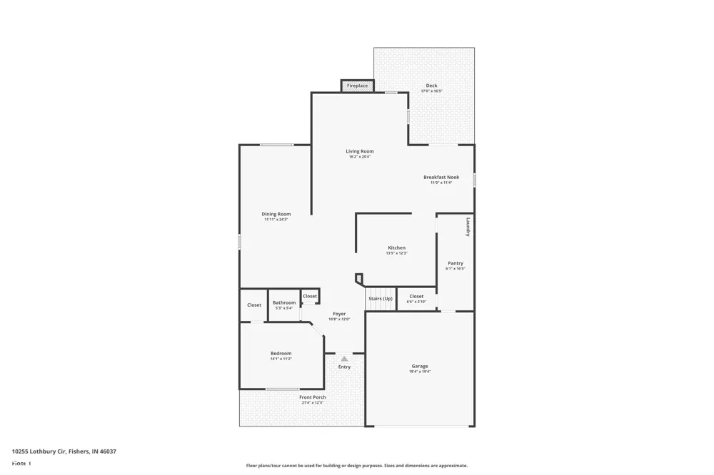 10255 Lothbury Circle Fishers, IN 46037