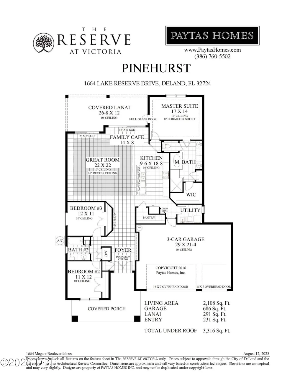 1664 Lake Reserve Drive Deland, FL 32724