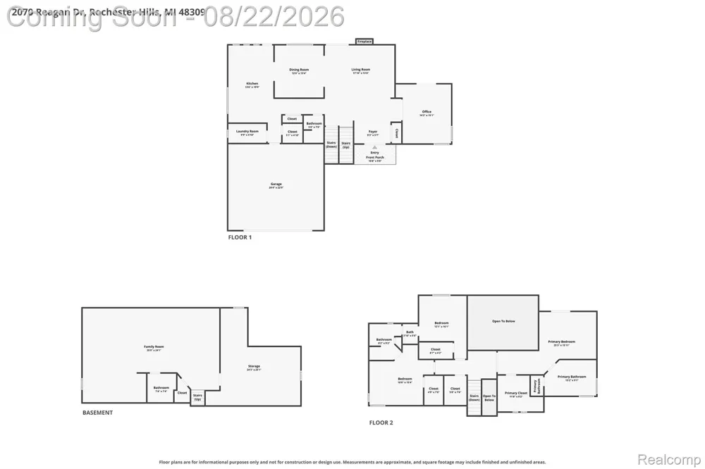2070 Reagan Drive Rochester Hills City, MI 48309