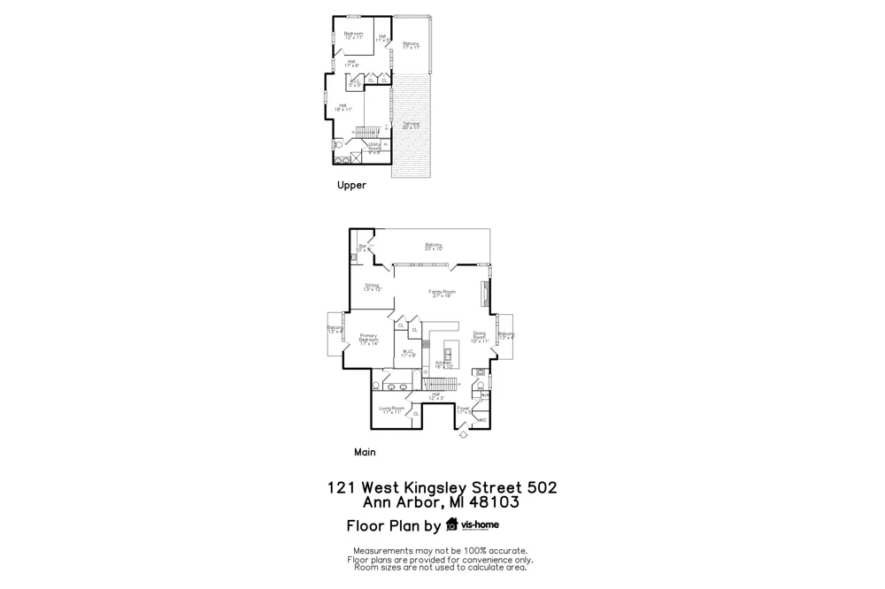 121 W Kingsley Street #502 Ann Arbor, MI 48103