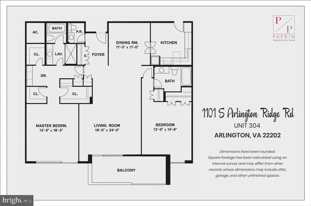 1101 S ARLINGTON RIDGE ROAD #304 Arlington, VA 22202