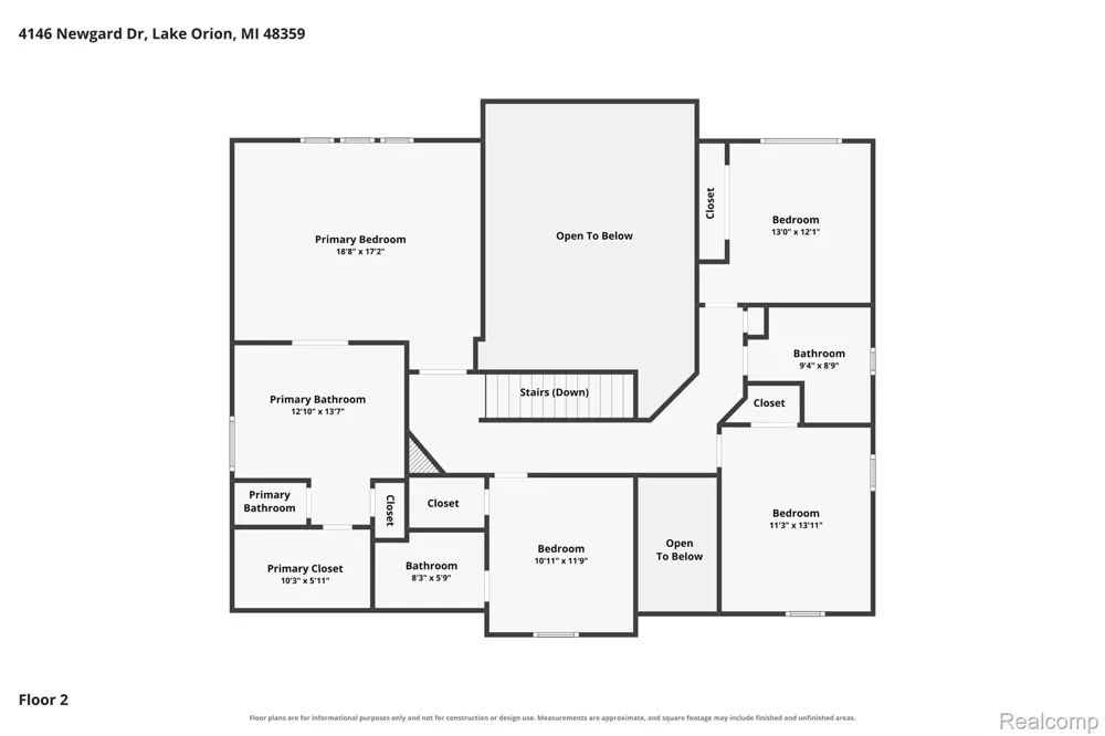 4146 Newgard Drive Orion Charter Township, MI 48359