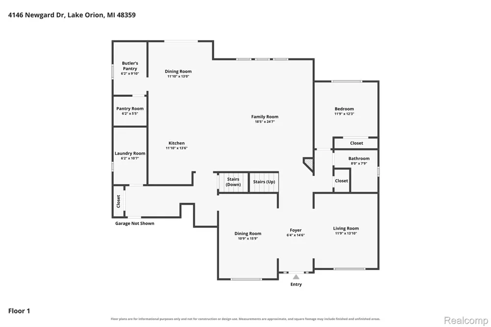 4146 Newgard Drive Orion Charter Township, MI 48359