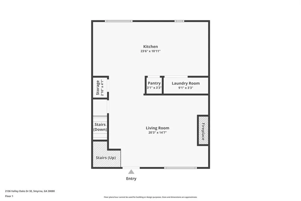 2136 Valley Oaks Drive SE Smyrna, GA 30080