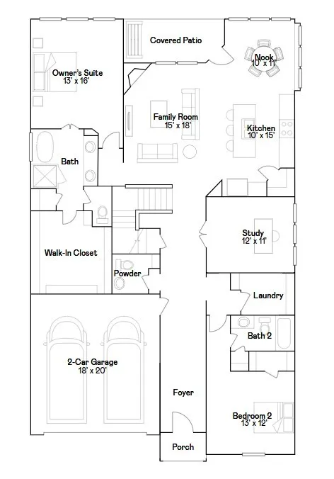 1124 Water Canna Drive Justin, TX 76247