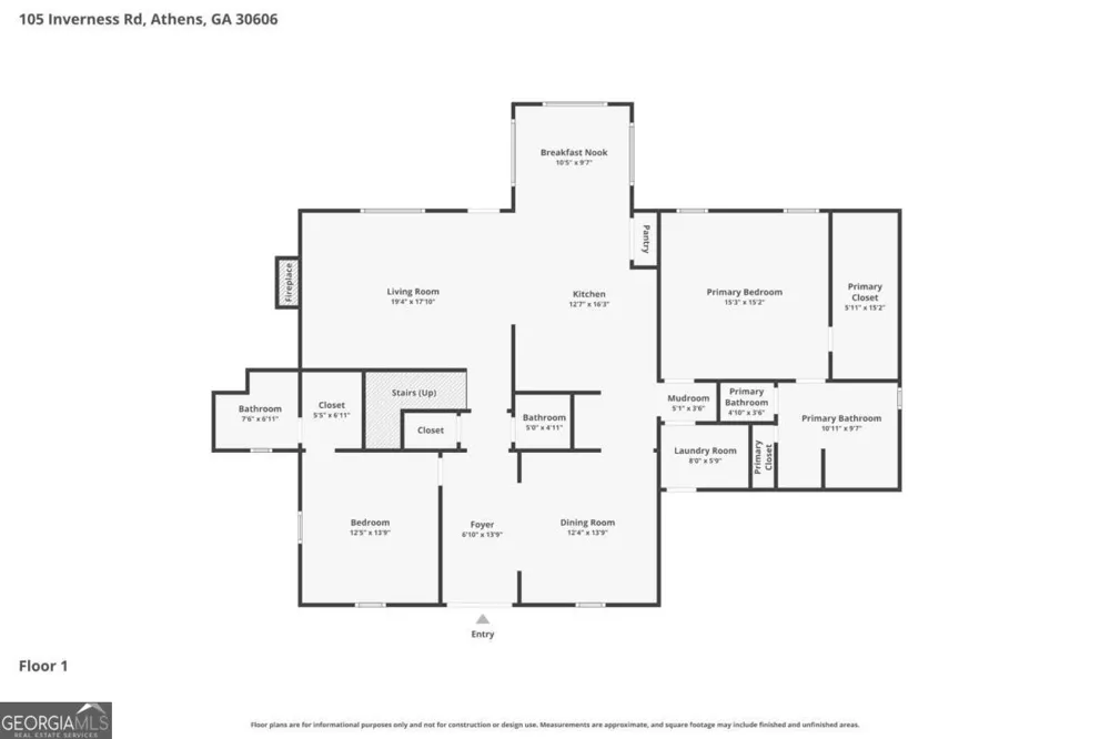 105 Inverness RD Athens, GA 30606