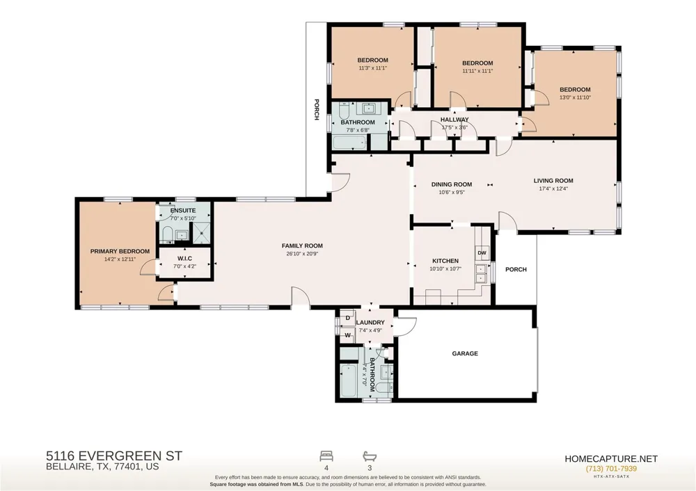 5116 Evergreen Street Bellaire, TX 77401