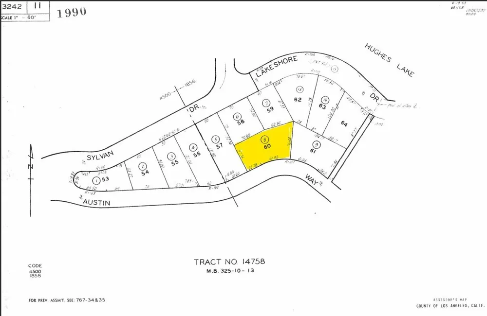 Austin Way Vic Sylvan Drive Lake Hughes, CA 93532