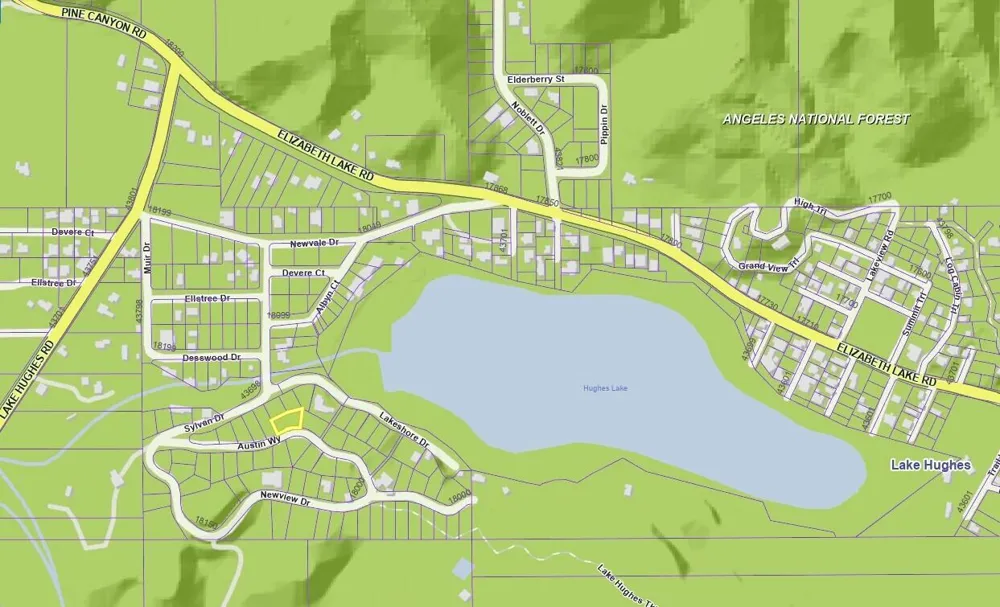 Austin Way Vic Sylvan Drive Lake Hughes, CA 93532