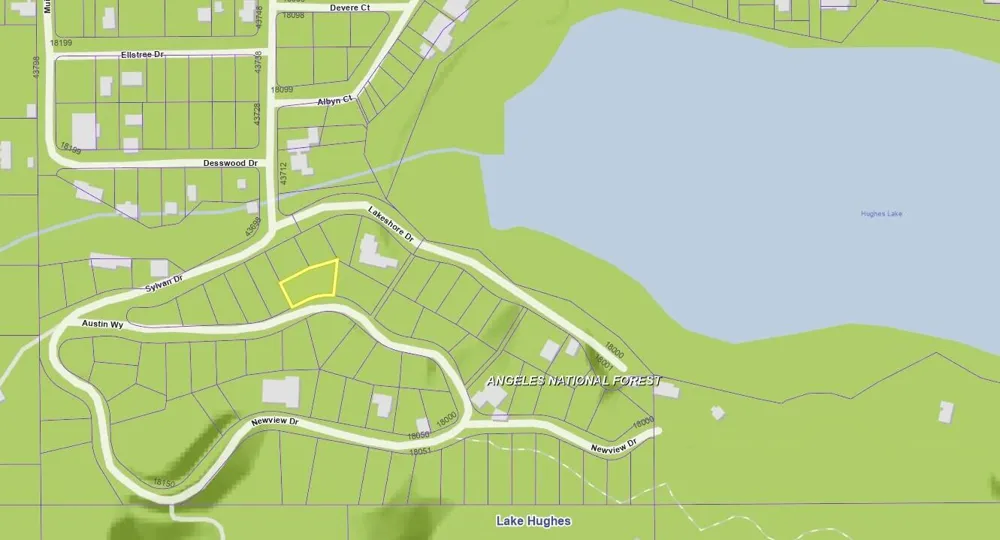 Austin Way Vic Sylvan Drive Lake Hughes, CA 93532