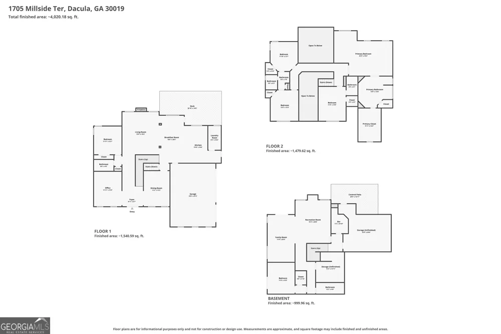 1705 Millside TER Dacula, GA 30019
