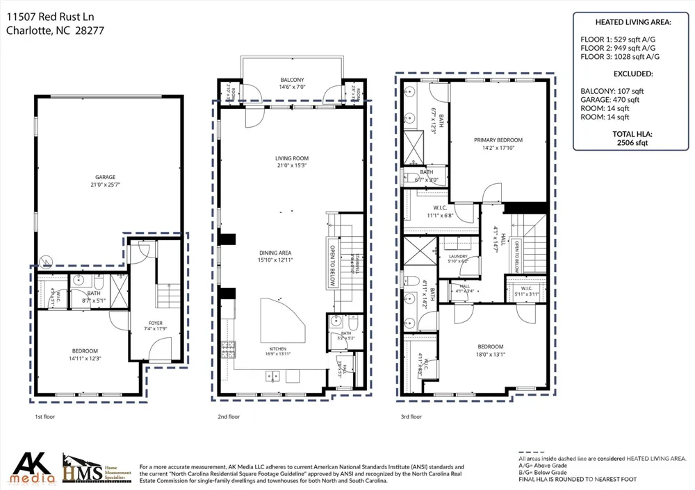 11507 Red Rust Lane Charlotte, NC 28277