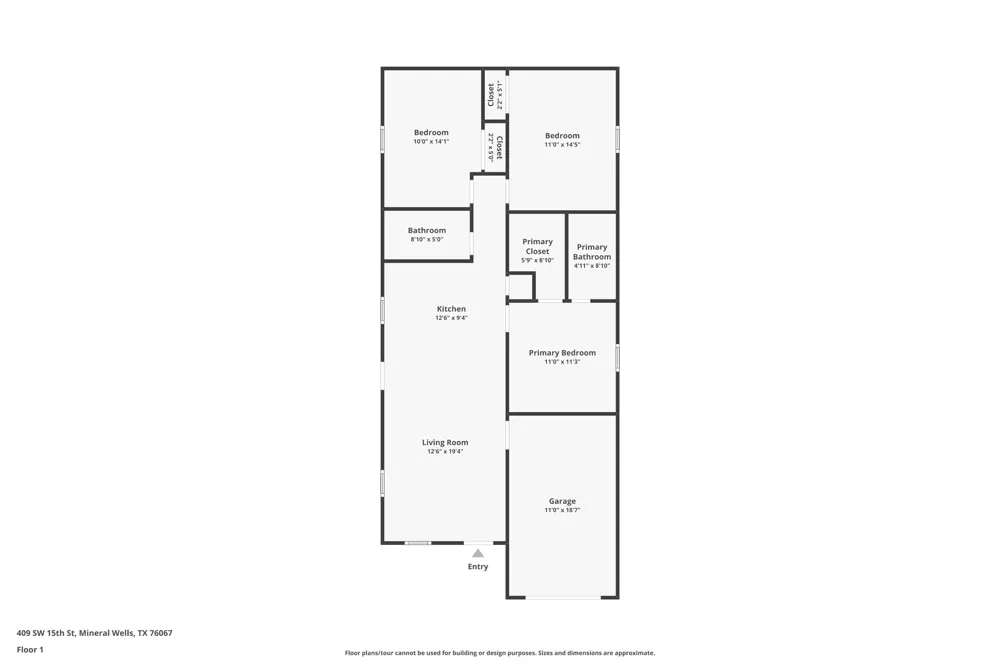 512 SW 15th Street Mineral Wells, TX 76067