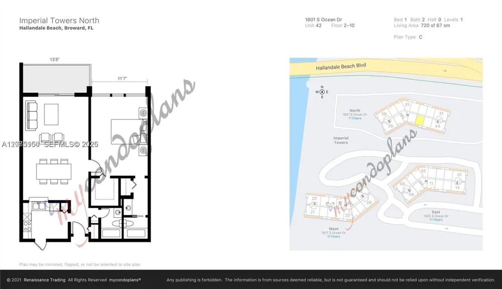 1801 S Ocean Dr #640 Hallandale Beach, FL 33009