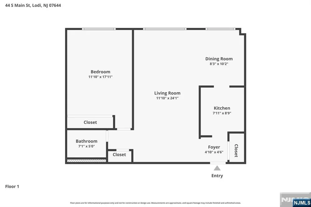44 Main Street 6F Lodi, NJ 07644
