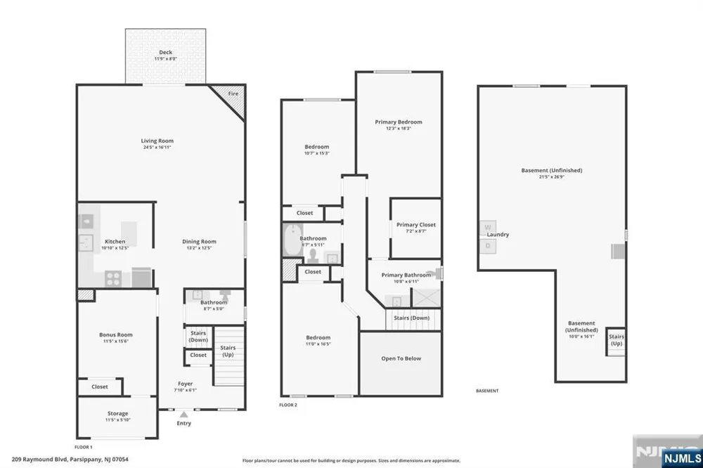 209 Raymound Boulevard Par-Troy Hills, NJ 07054