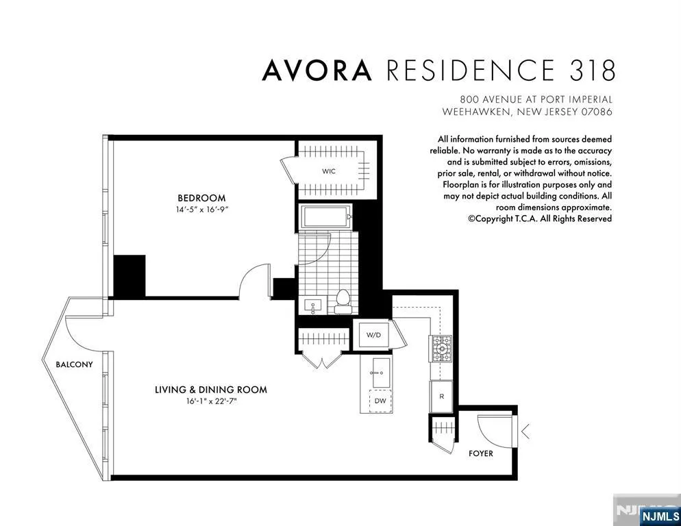 800 Ave At Port Imperial 318 Weehawken, NJ 07086
