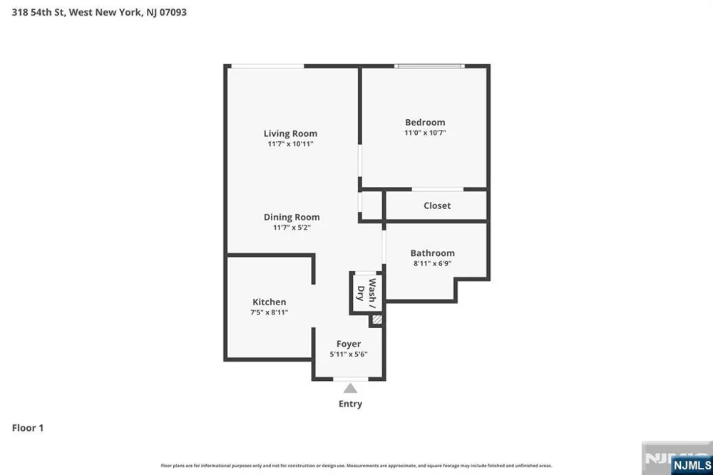 318 54th Street 4L West New York, NJ 07093