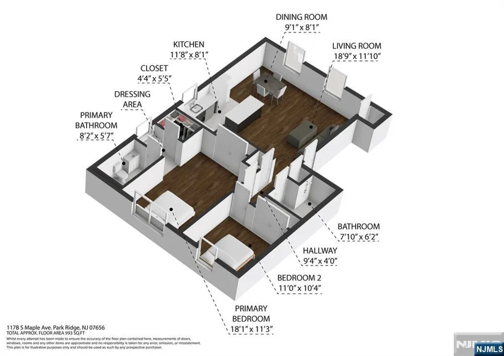 117 S Maple Avenue B Park Ridge, NJ 07656