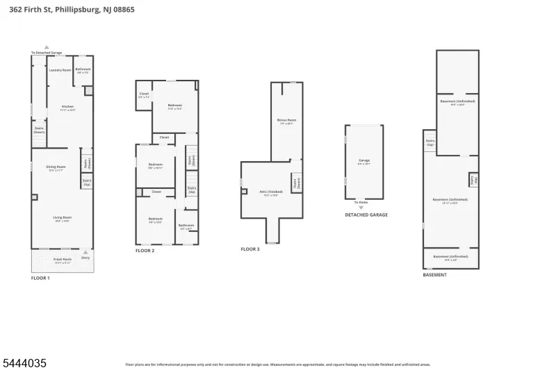 362 Firth St Phillipsburg Town, NJ 08865