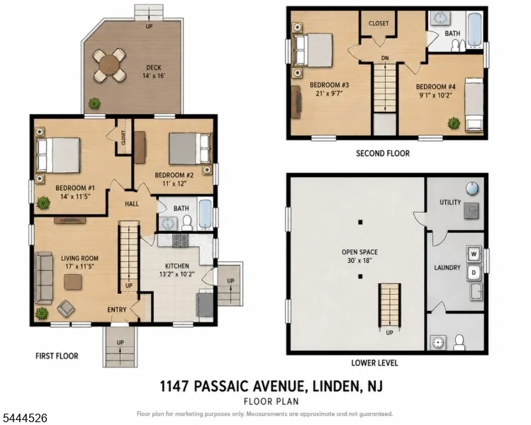 1147 Passaic Ave Linden City, NJ 07036