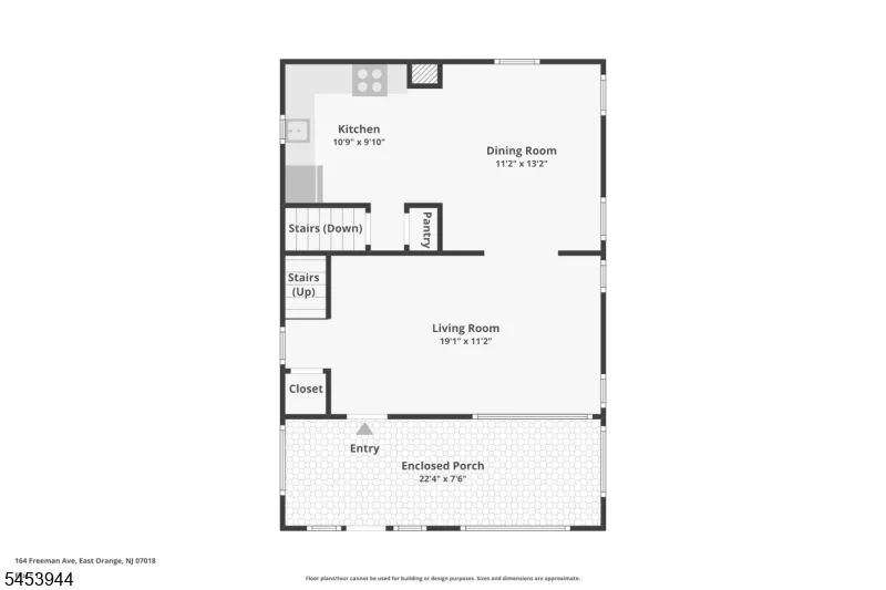 164 Freeman Ave East Orange City, NJ 07018