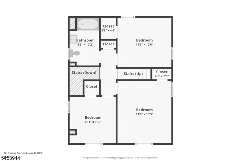 164 Freeman Ave East Orange City, NJ 07018