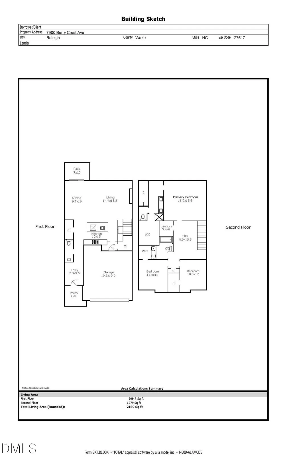 7900 Berry Crest Avenue Raleigh, NC 27617