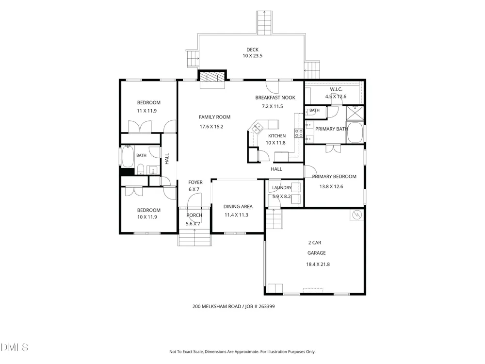 200 Melksham Road Wake Forest, NC 27587