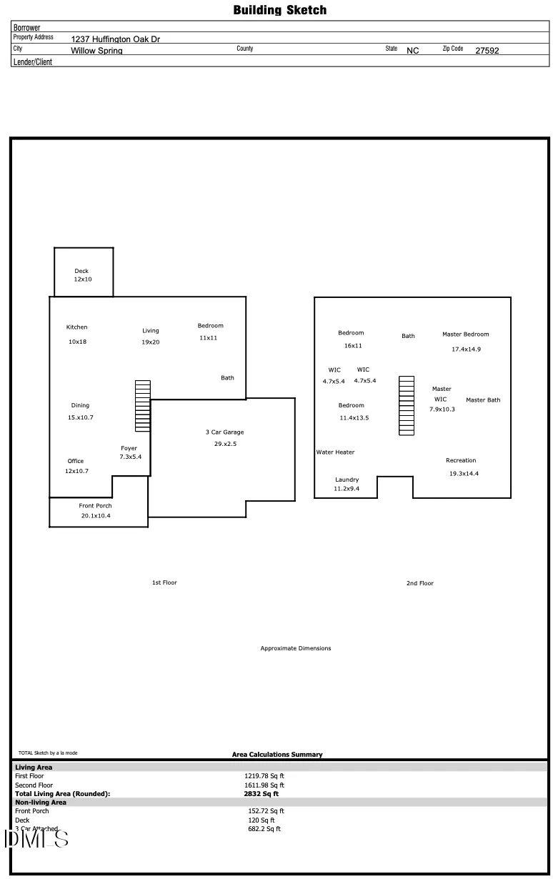 1237 Huffington Oak Drive Willow Springs, NC 27592