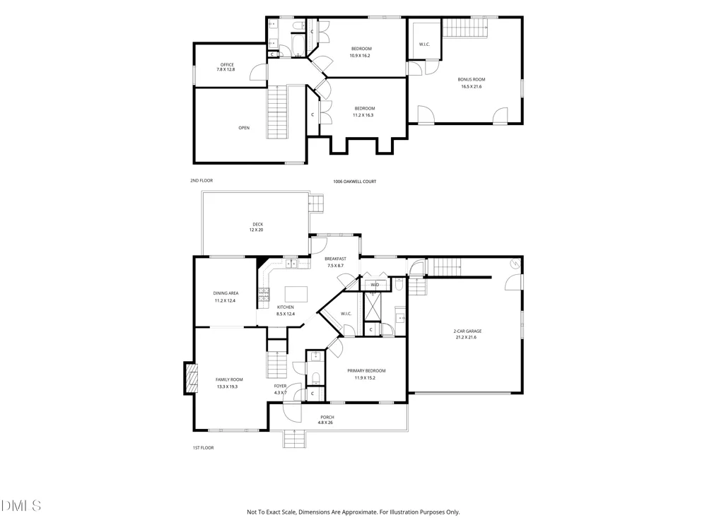 1006 Oakwell Court Apex, NC 27502