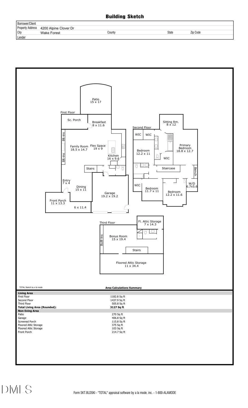 4200 Alpine Clover Drive Wake Forest, NC 27587