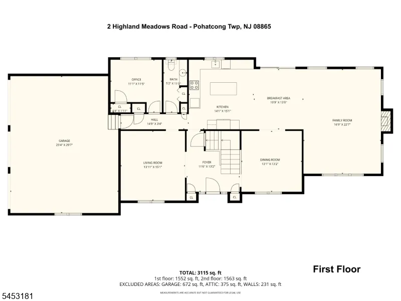 4 Highland Meadows Road Pohatcong, NJ 08865