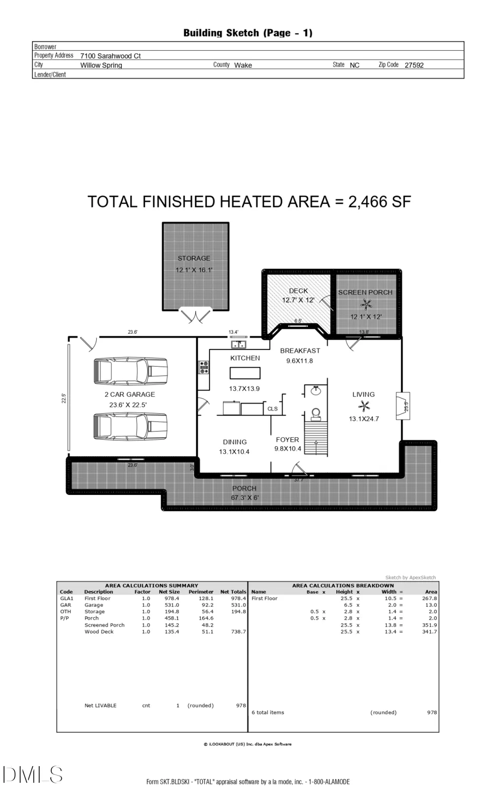 7100 Sarahwood Court Willow Springs, NC 27592