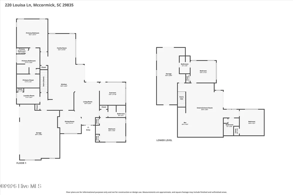 220 Louisa Lane Mccormick, SC 29835