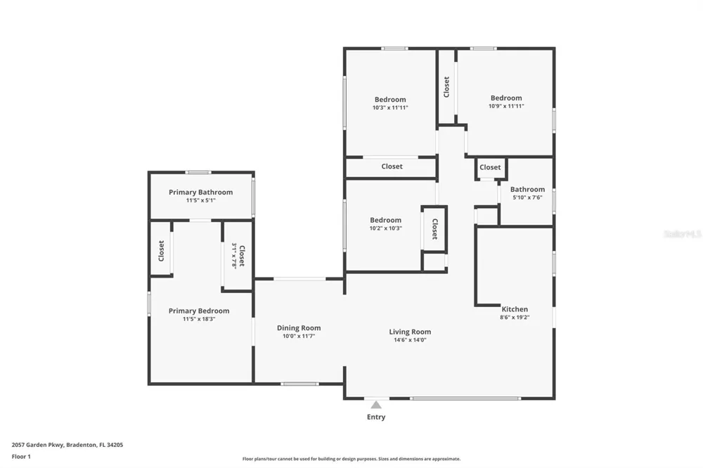2057 GARDEN PARKWAY Bradenton, FL 34205
