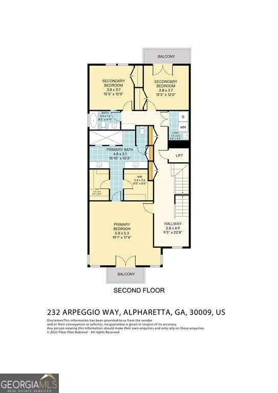 232 Arpeggio WAY Alpharetta, GA 30009
