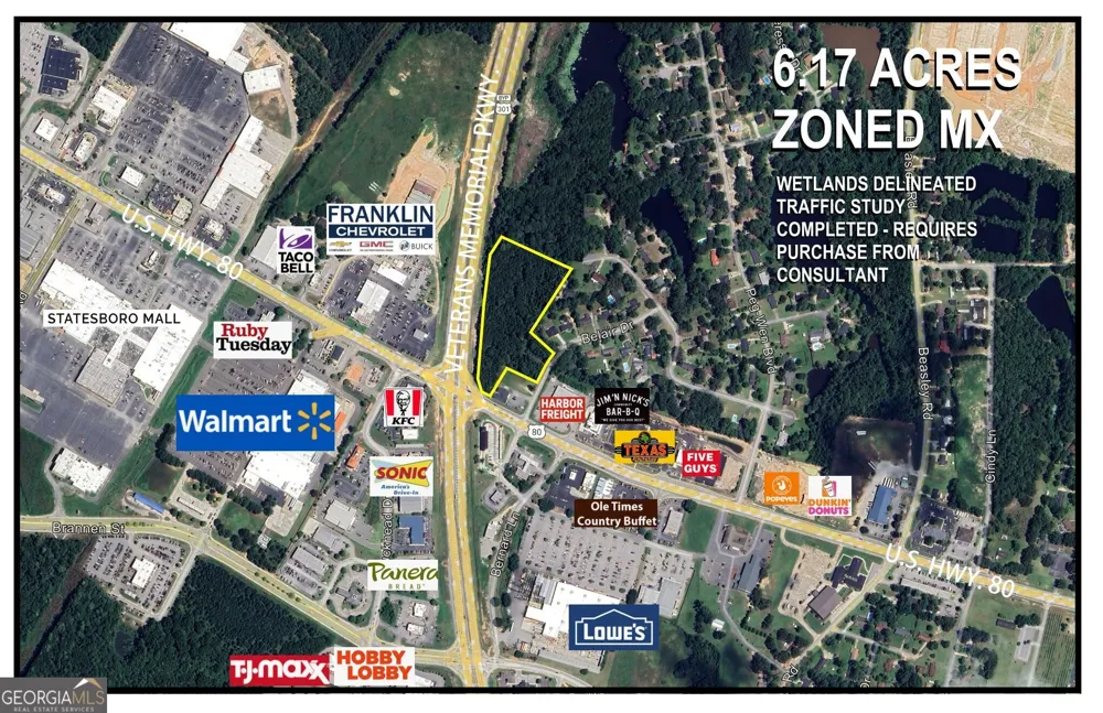 0 Veterans Memorial Pkwy Statesboro, GA 30458