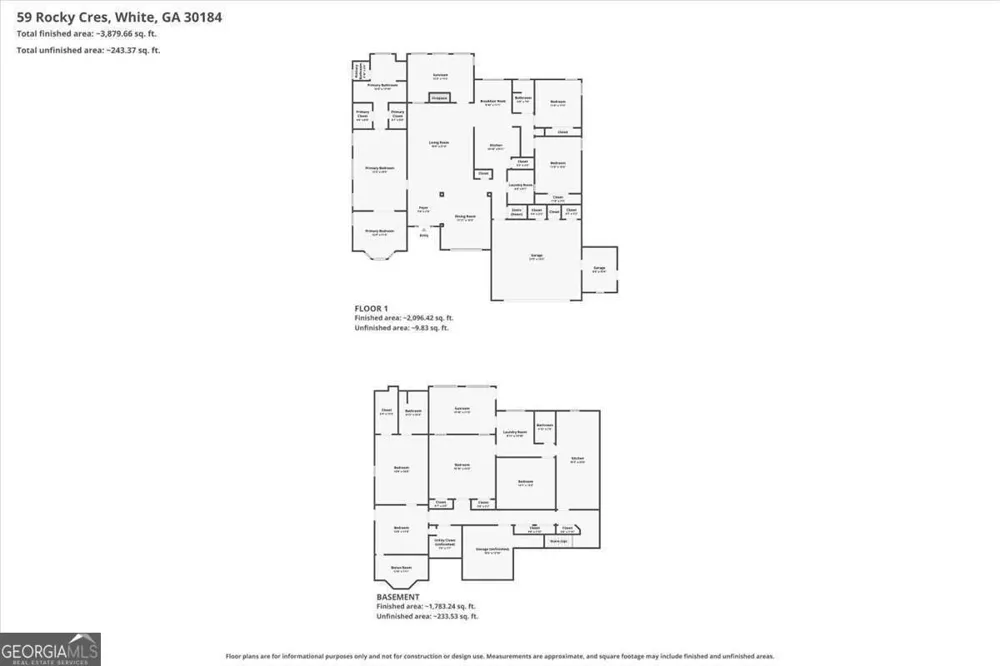 59 Rocky CIR NE White, GA 30184
