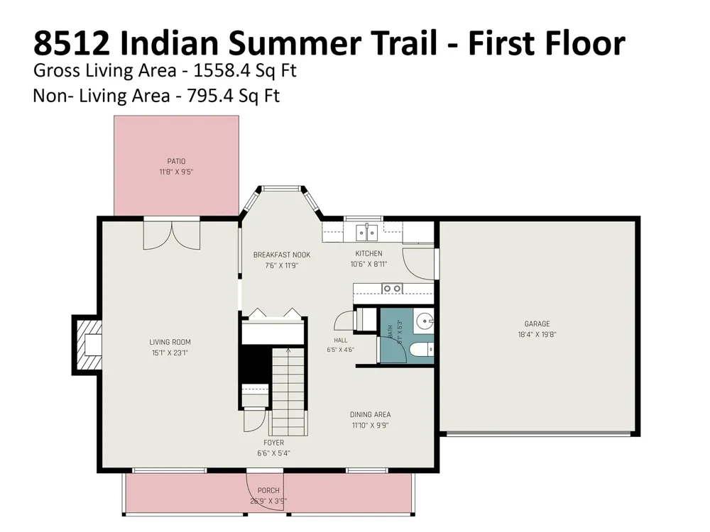 8512 Indian Summer Trail Harrisburg, NC 28075