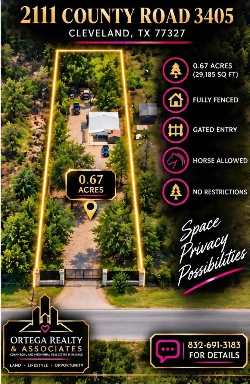 2111 County Road 3405 Cleveland, TX 77327