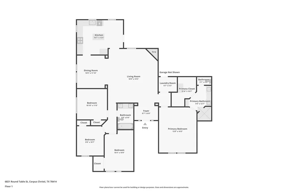 6821 Round Table Street Corpus Christi, TX 78414