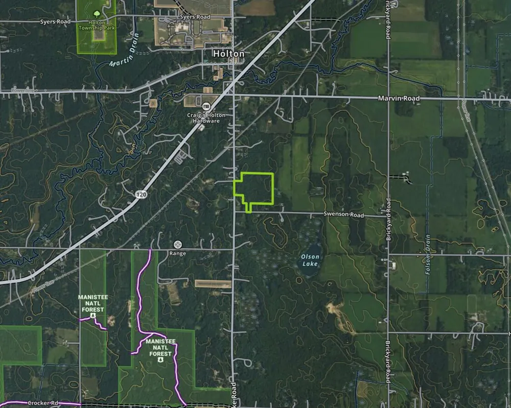 Swenson Road Holton, MI 49425