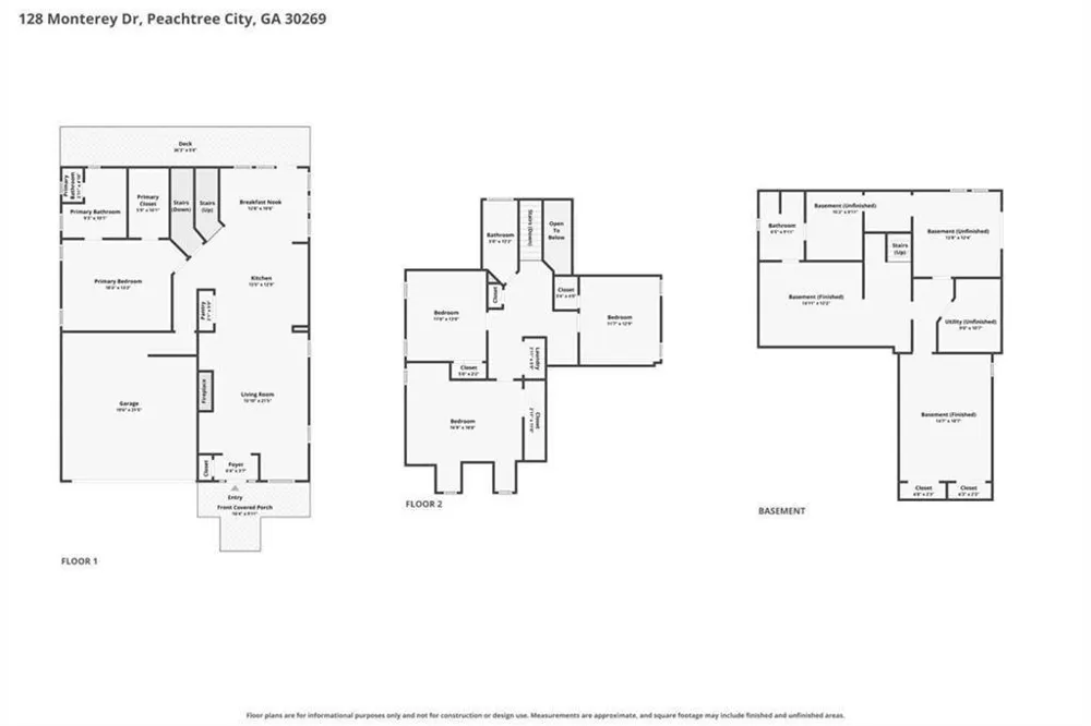 128 Monterey Drive Peachtree City, GA 30269