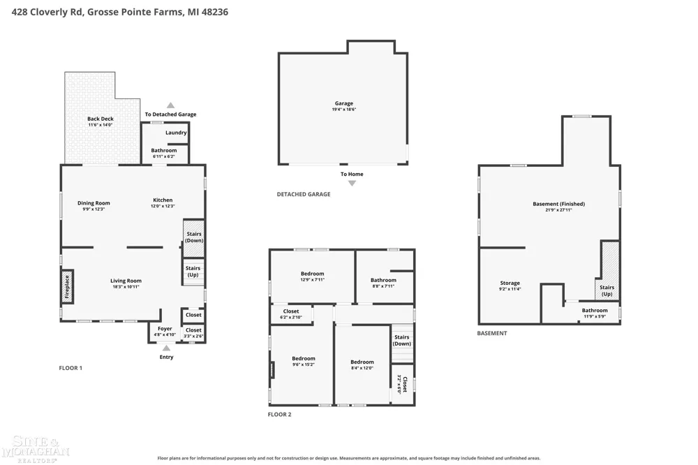 428 Cloverly Road Grosse Pointe Farms City, MI 48236