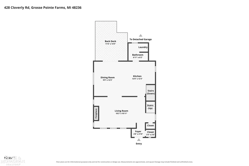 428 Cloverly Road Grosse Pointe Farms City, MI 48236