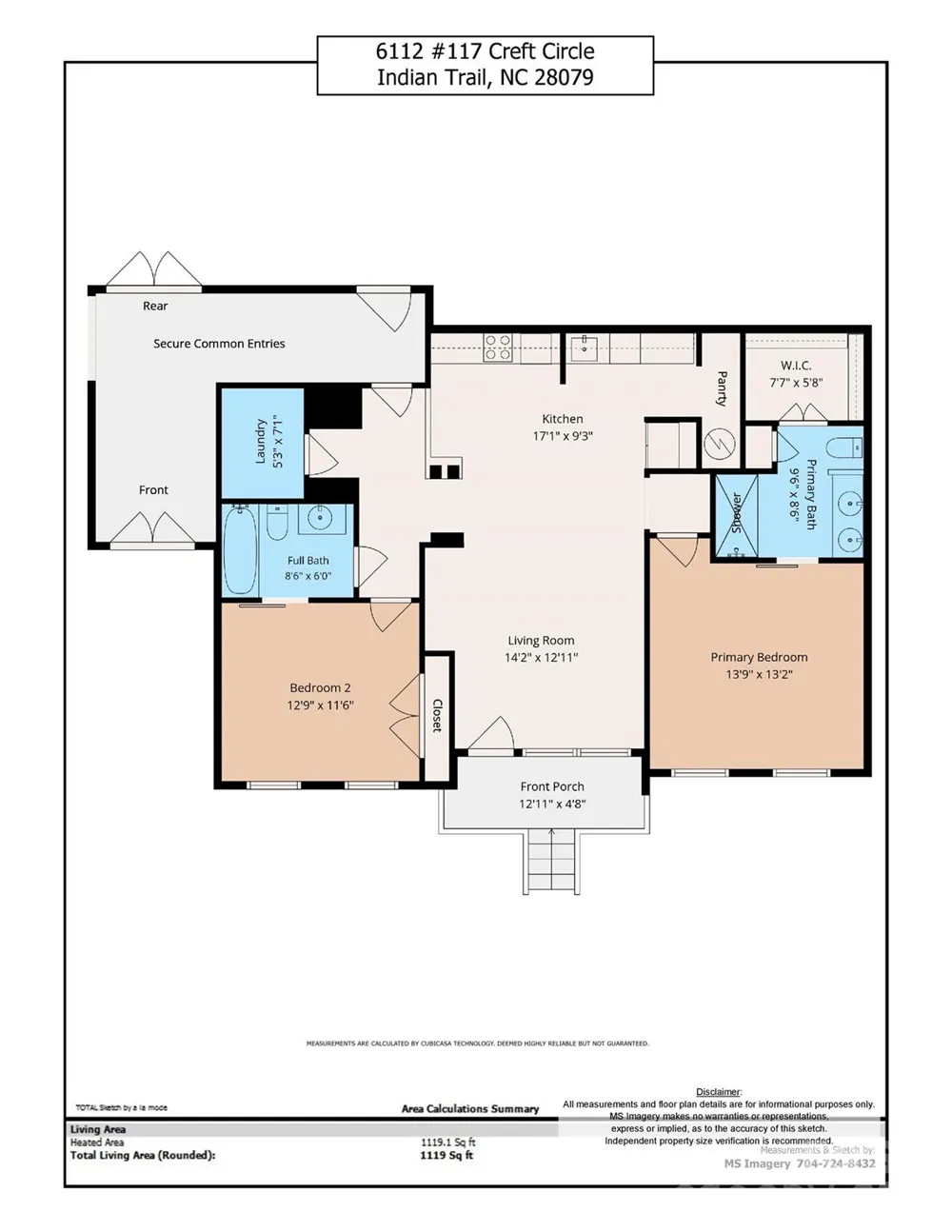 6112 Creft Circle #117 Indian Trail, NC 28079