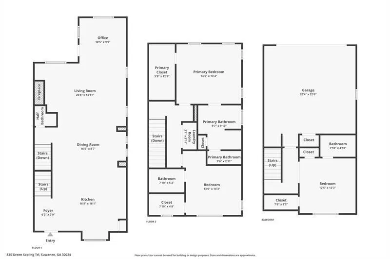 835 Green Sapling Trail Suwanee, GA 30024